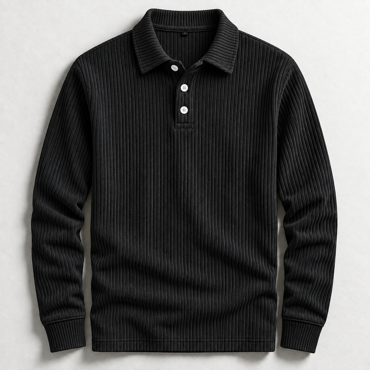 Hudson Corduroy Polo Sweater