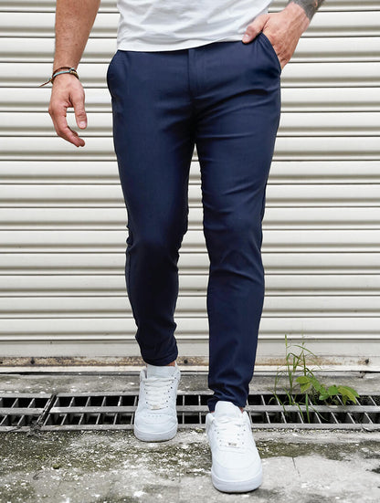 Noa Stretch Pants - Blue