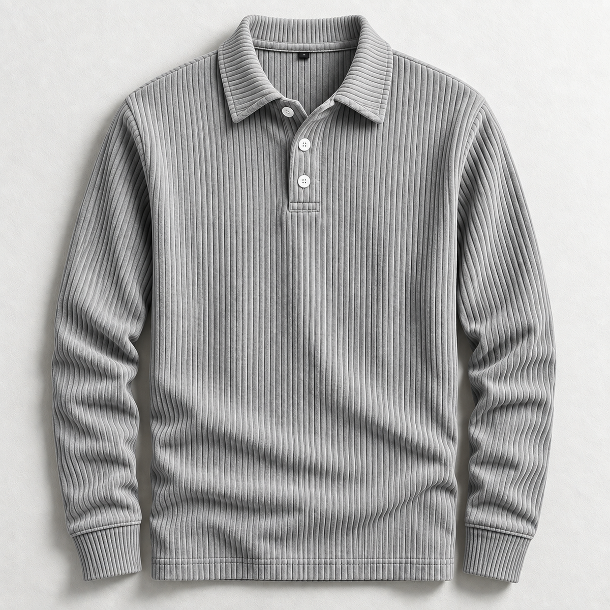 Hudson Corduroy Polo Sweater