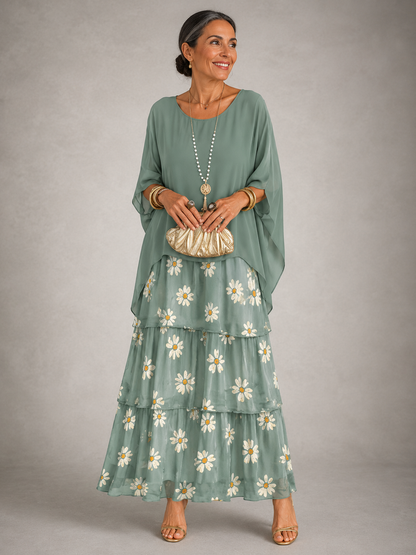 Jennifer™ | Mayfair Elegant Flowing A-Line Dress