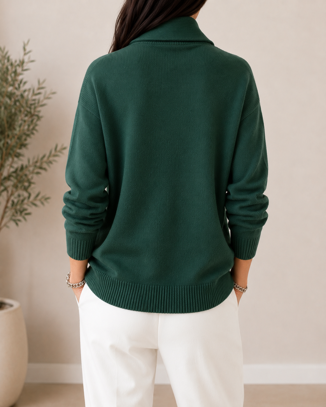 The Soft V-Neck Jumper