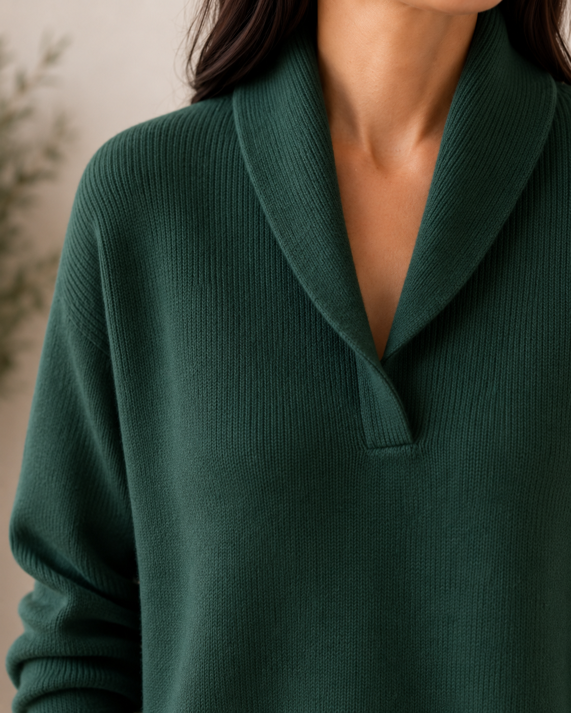 The Soft V-Neck Jumper