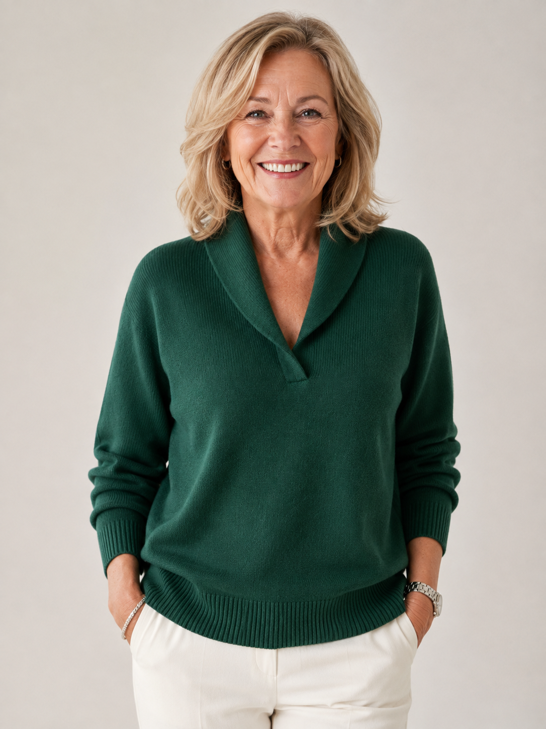 The Soft V-Neck Jumper