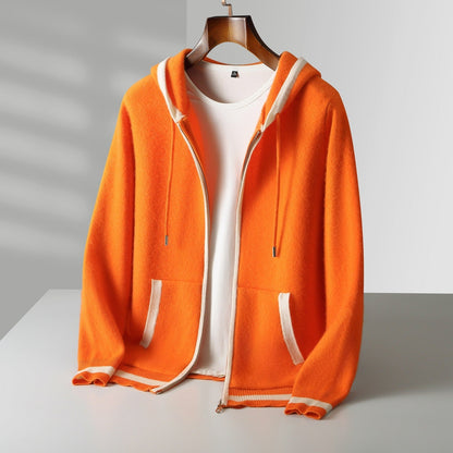 Varese Cashmere Zip Hoodie