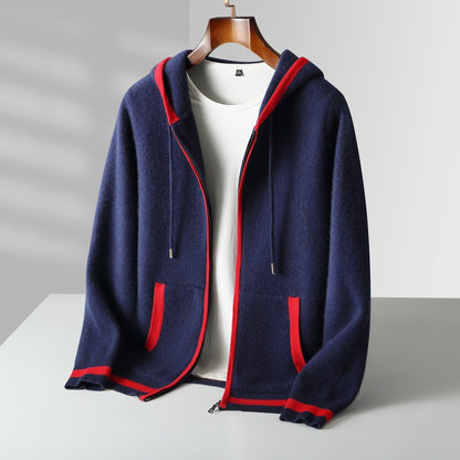 Varese Cashmere Zip Hoodie