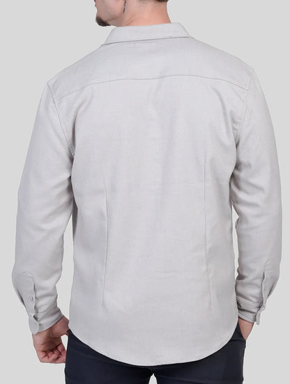 Simon Overshirt - Light Grey
