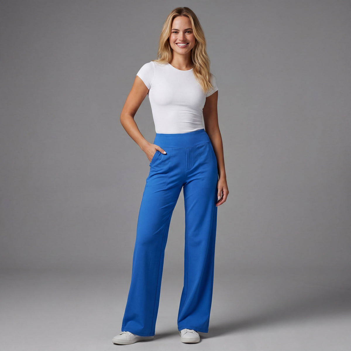 EverFlex High-Waist Wide Leg Pants