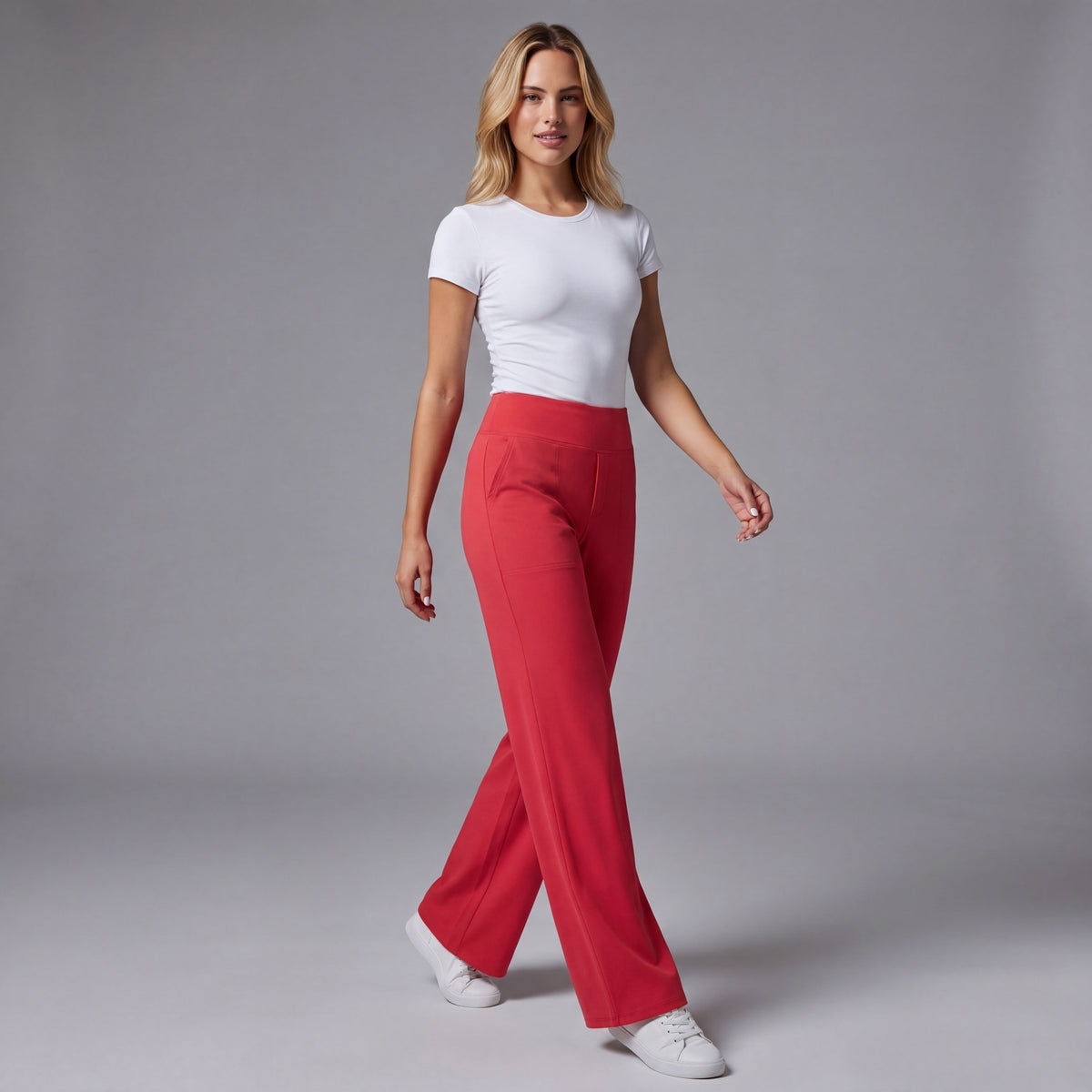 EverFlex High-Waist Wide Leg Pants