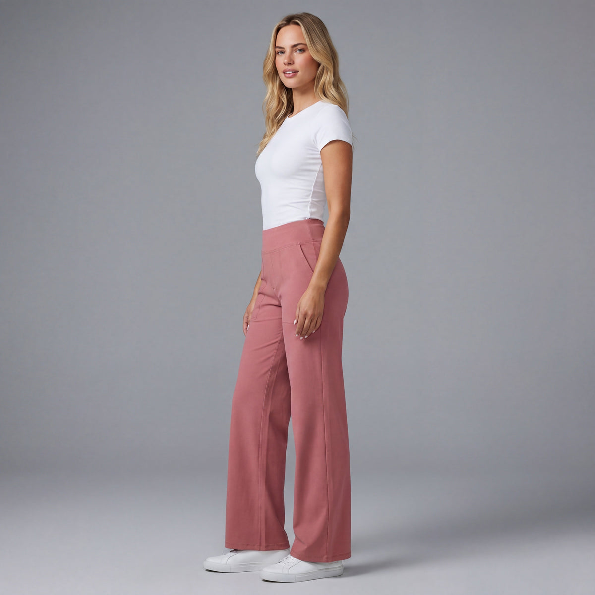 EverFlex High-Waist Wide Leg Pants