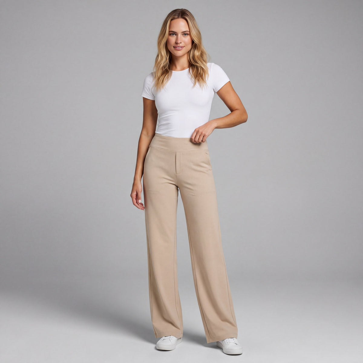 EverFlex High-Waist Wide Leg Pants