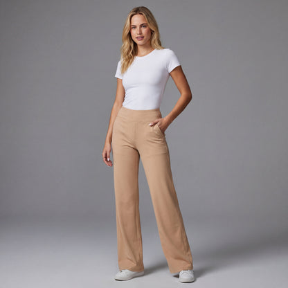 EverFlex High-Waist Wide Leg Pants