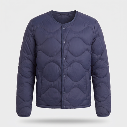 Men's Puffer Jacket - Lightweight Quilted Down Jacket for Layering