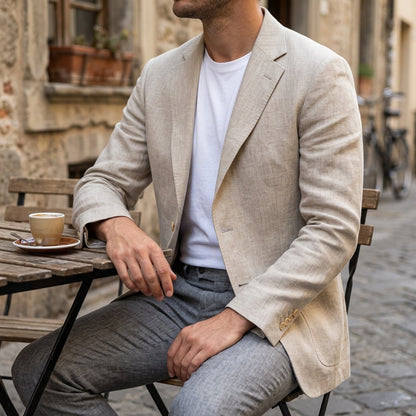 Rovelli Lightweight Linen Blazer