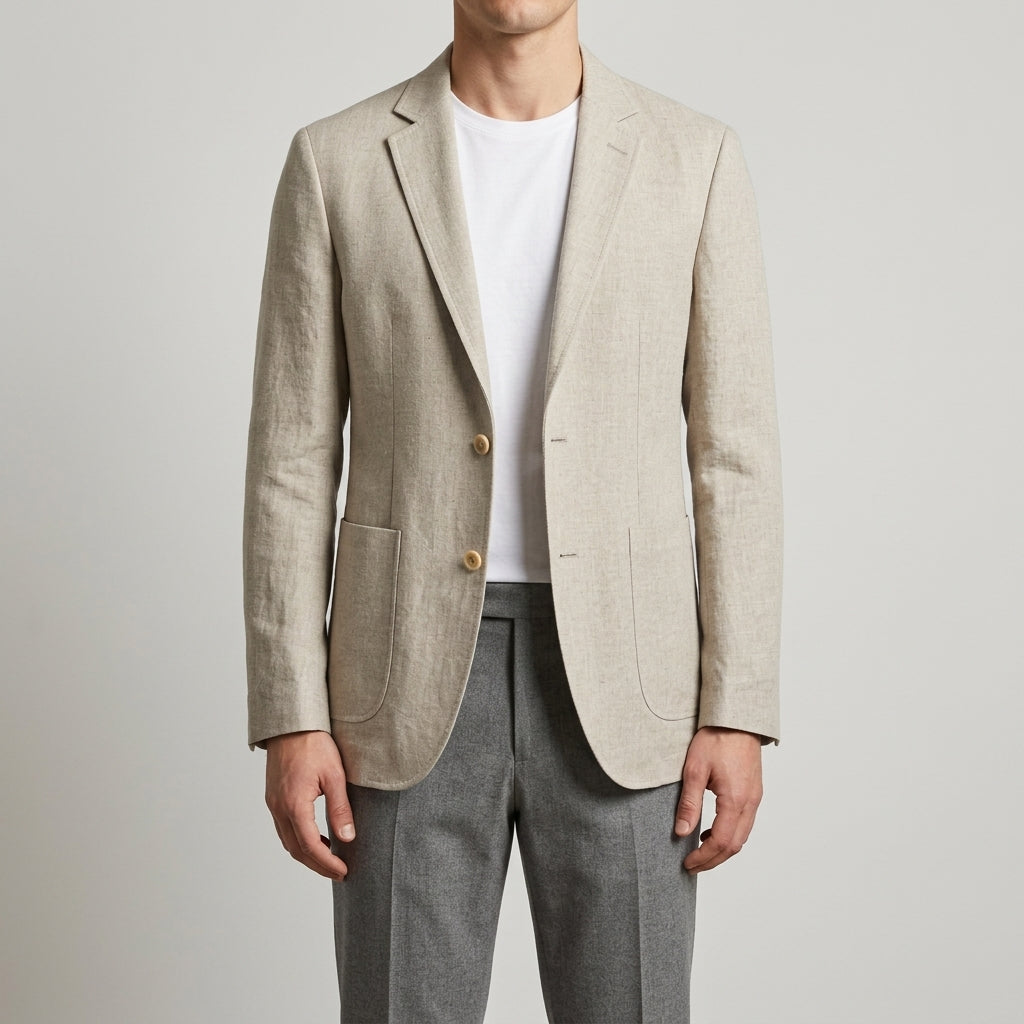 Rovelli Lightweight Linen Blazer