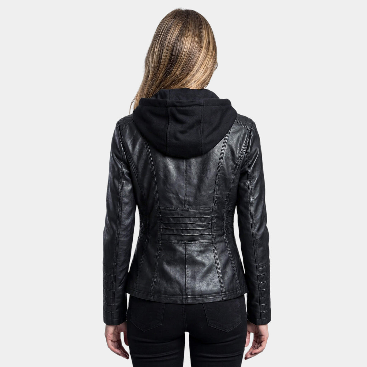 Siena Hooded Layered Jacket