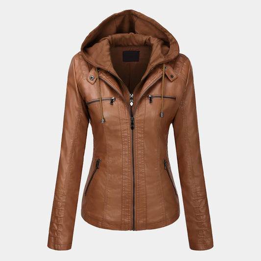 Siena Hooded Layered Jacket